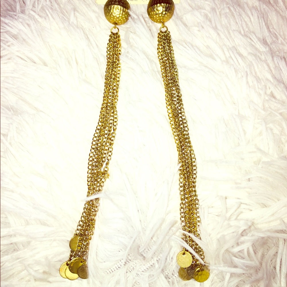 GOLD DROP EARRINGS